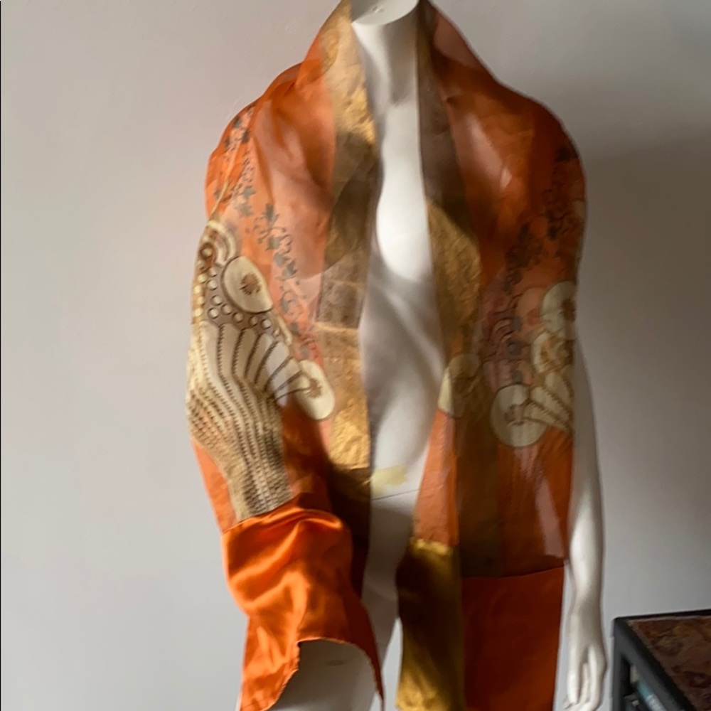 Neisha Crosland silk runner scarf